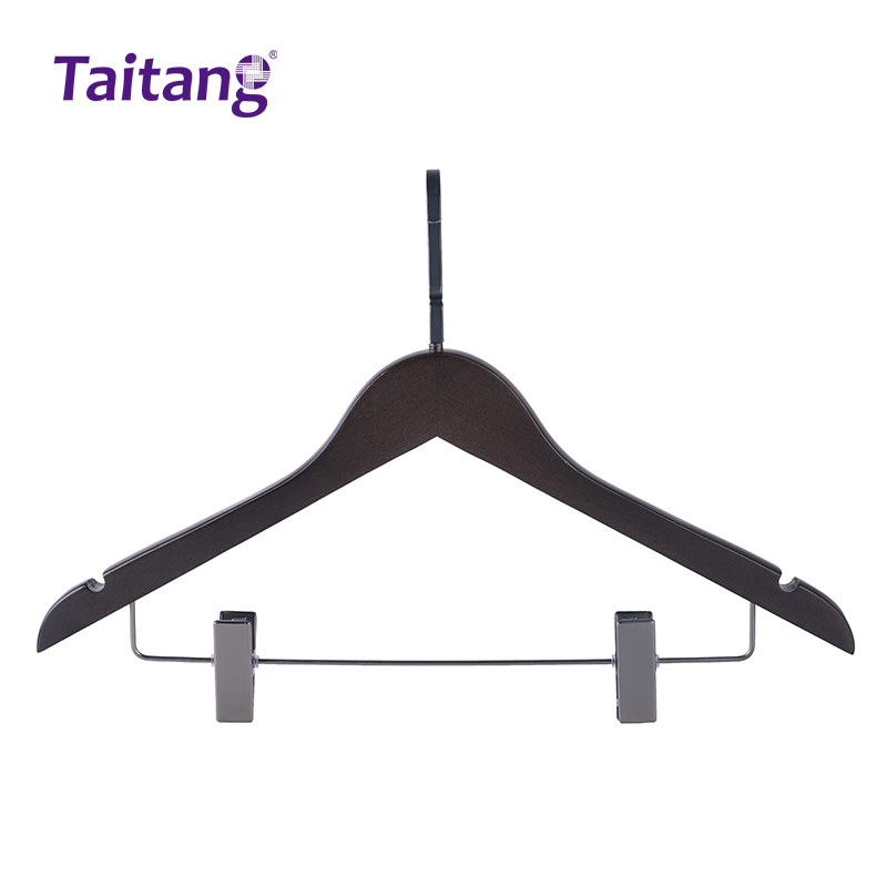 黑榉木防滑无痕衣架