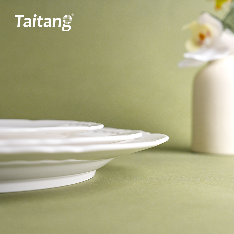 皇冠白瓷-7/8/10/12"平盘