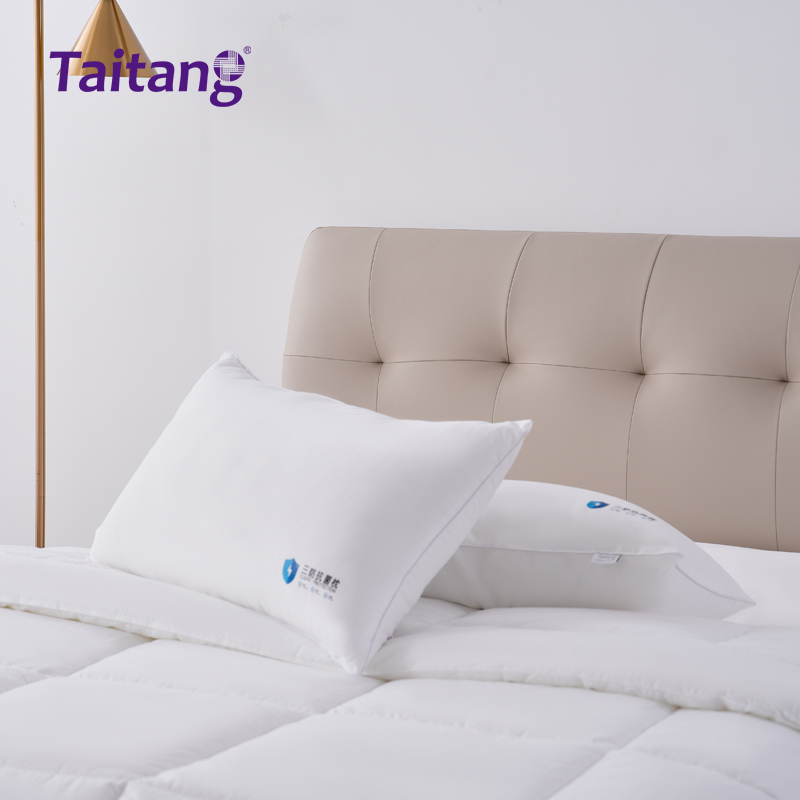 三防枕芯仿羽绒全棉-1200g羽丝棉